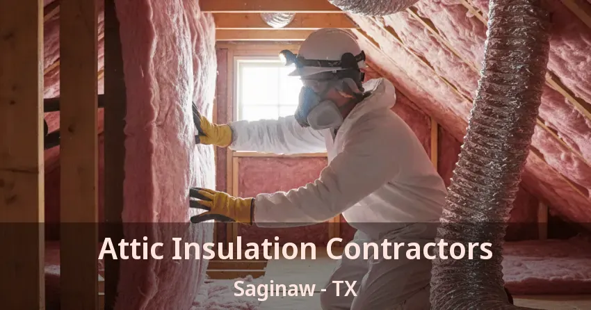 Attic Insulation Contractors Saginaw - TX